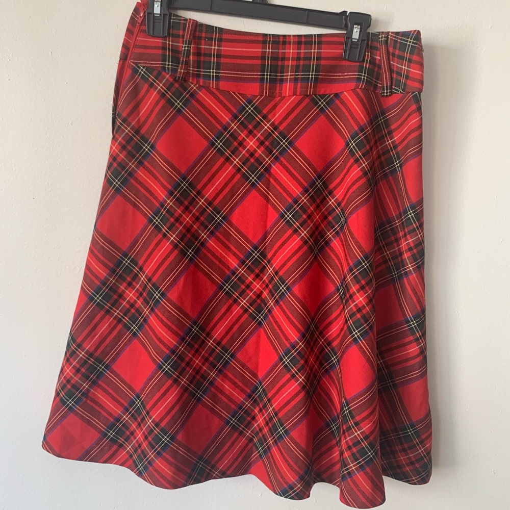 Plaid skirt from H&M